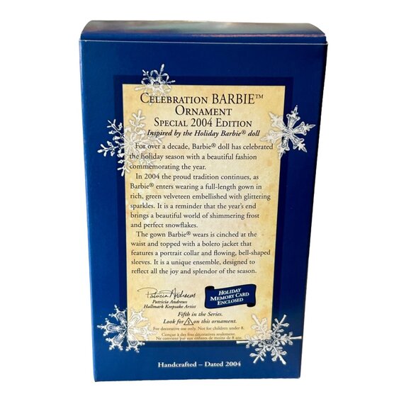 Hallmark - Celebration Barbie Celebration 2004 Edition - Vintage -‎ 2004 - Picture 5 of 7